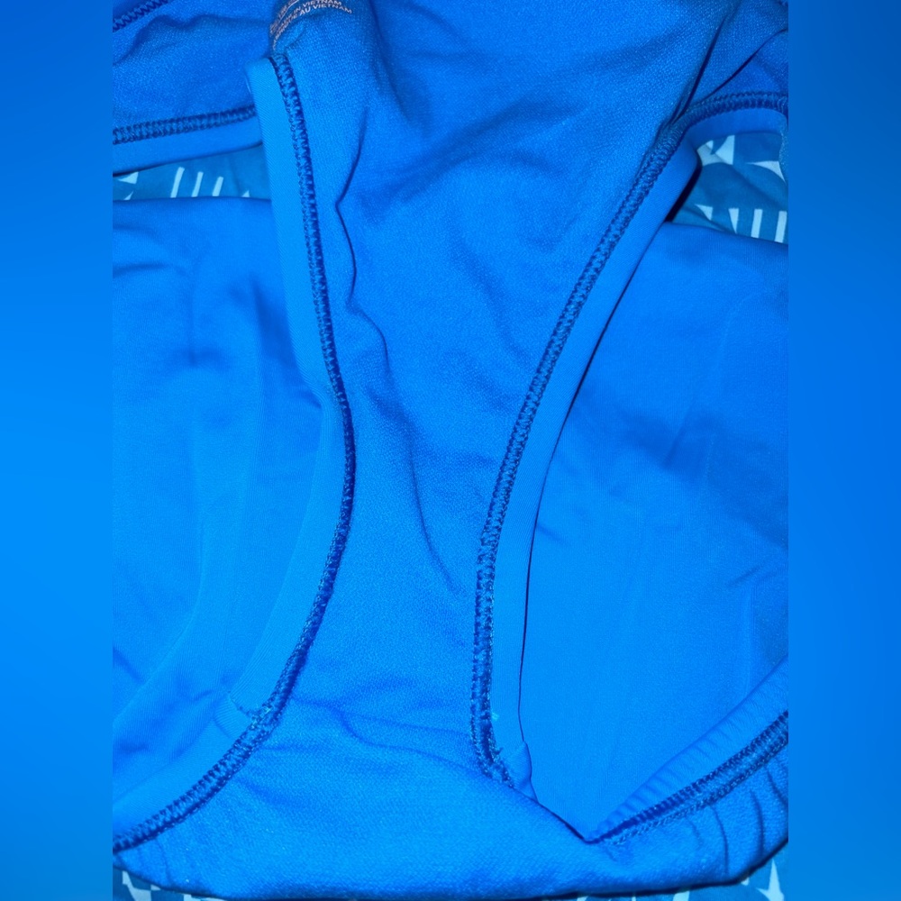 Nike Girls' Blue Graphic Tankini Swim Set Size Large - Picture 5 of 5